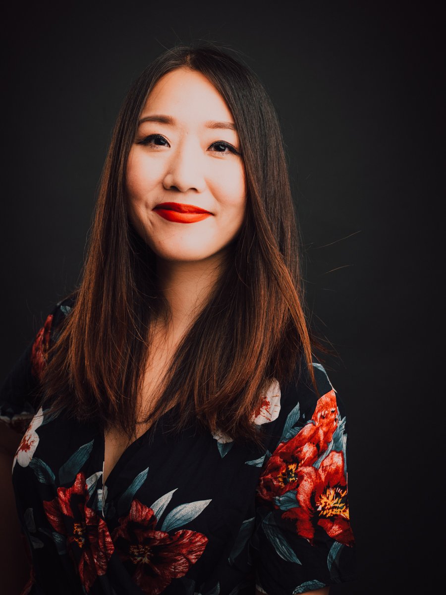 Portrait of Jiaran Wang photographed by Adrian Almasan