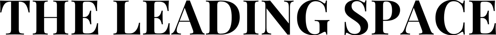 The Leading Space